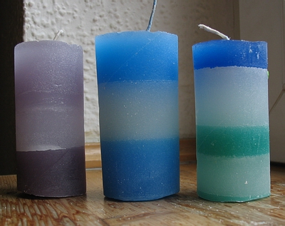 fertige Kerzen